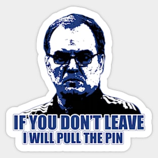 Marcelo Bielsa El Loco Sticker